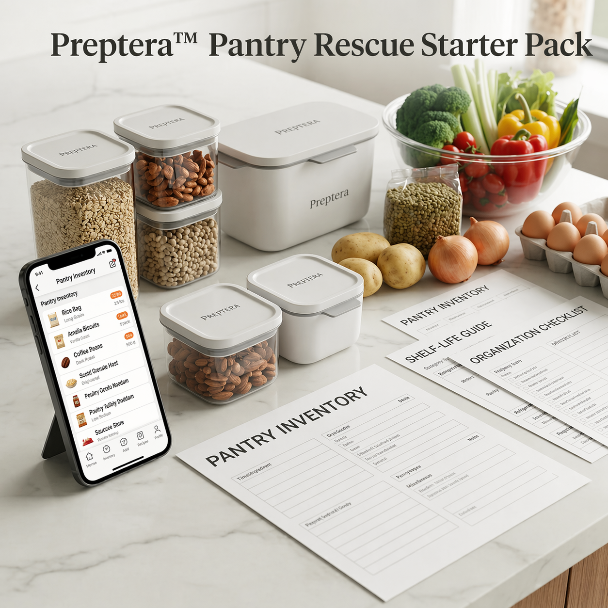 Preptera Pantry Rescue Starter Pack