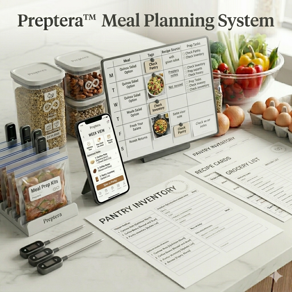 Preptera™ Meal Planning System